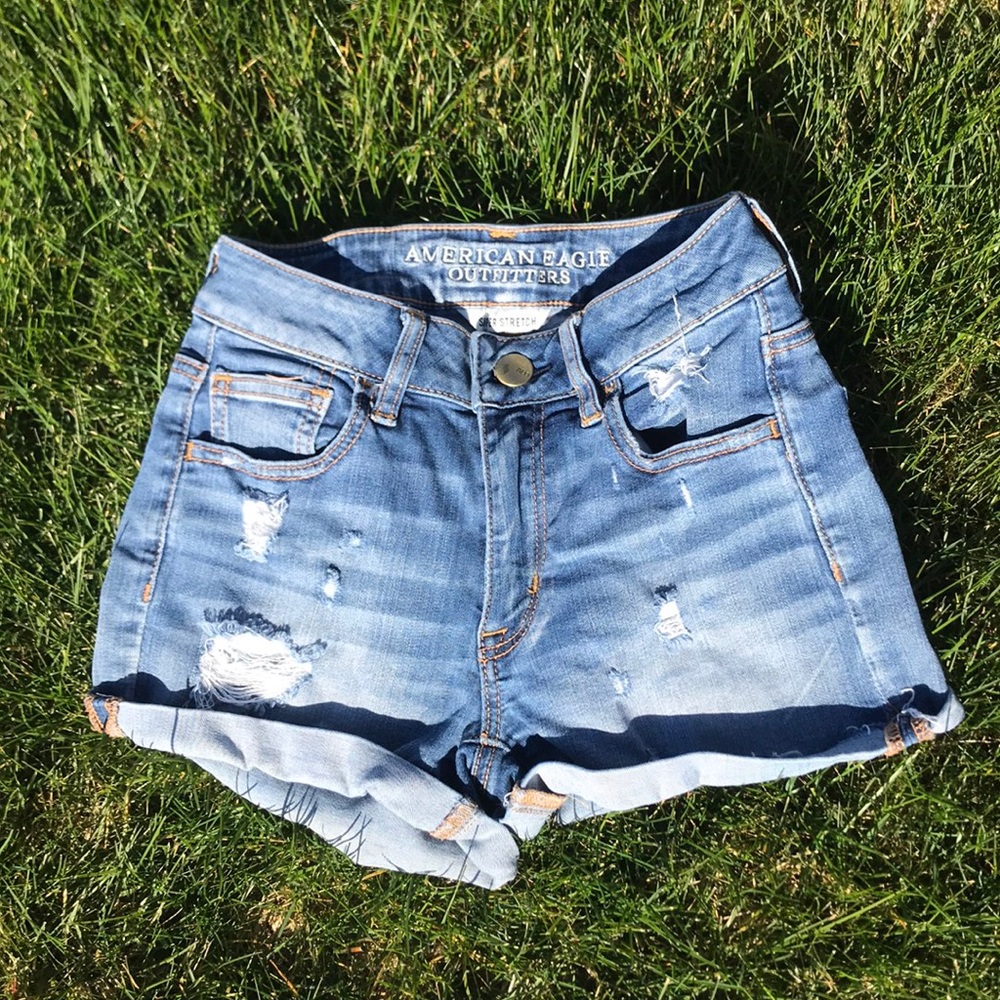 American Eagle High Rise Shortie